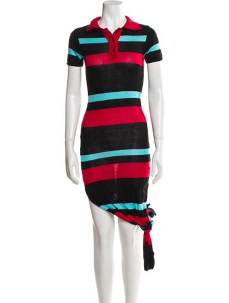 Louisa Ballou Striped Long Dress