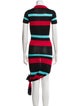 Louisa Ballou Striped Long Dress