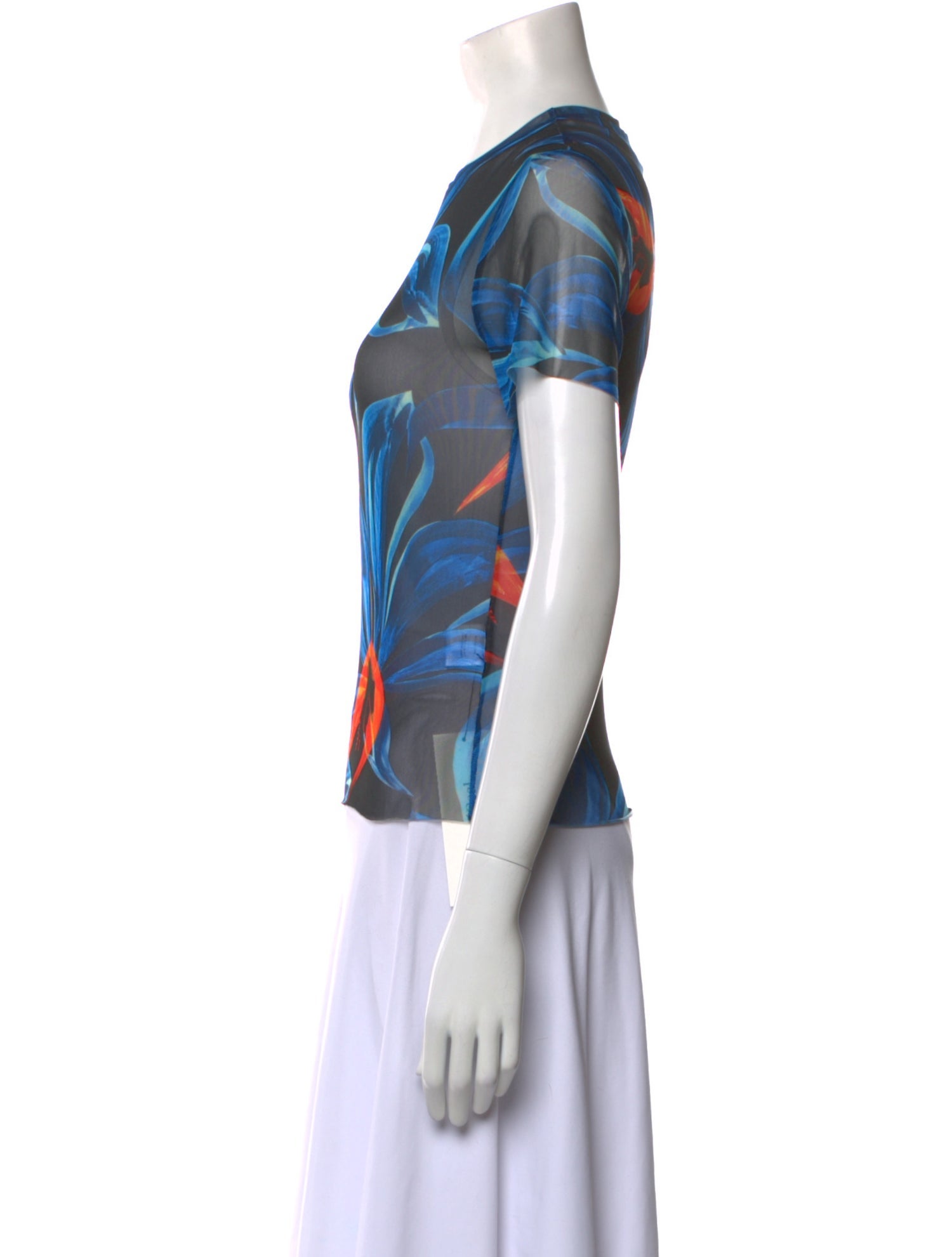 Louisa Ballou Printed Crew Neck T-Shirt