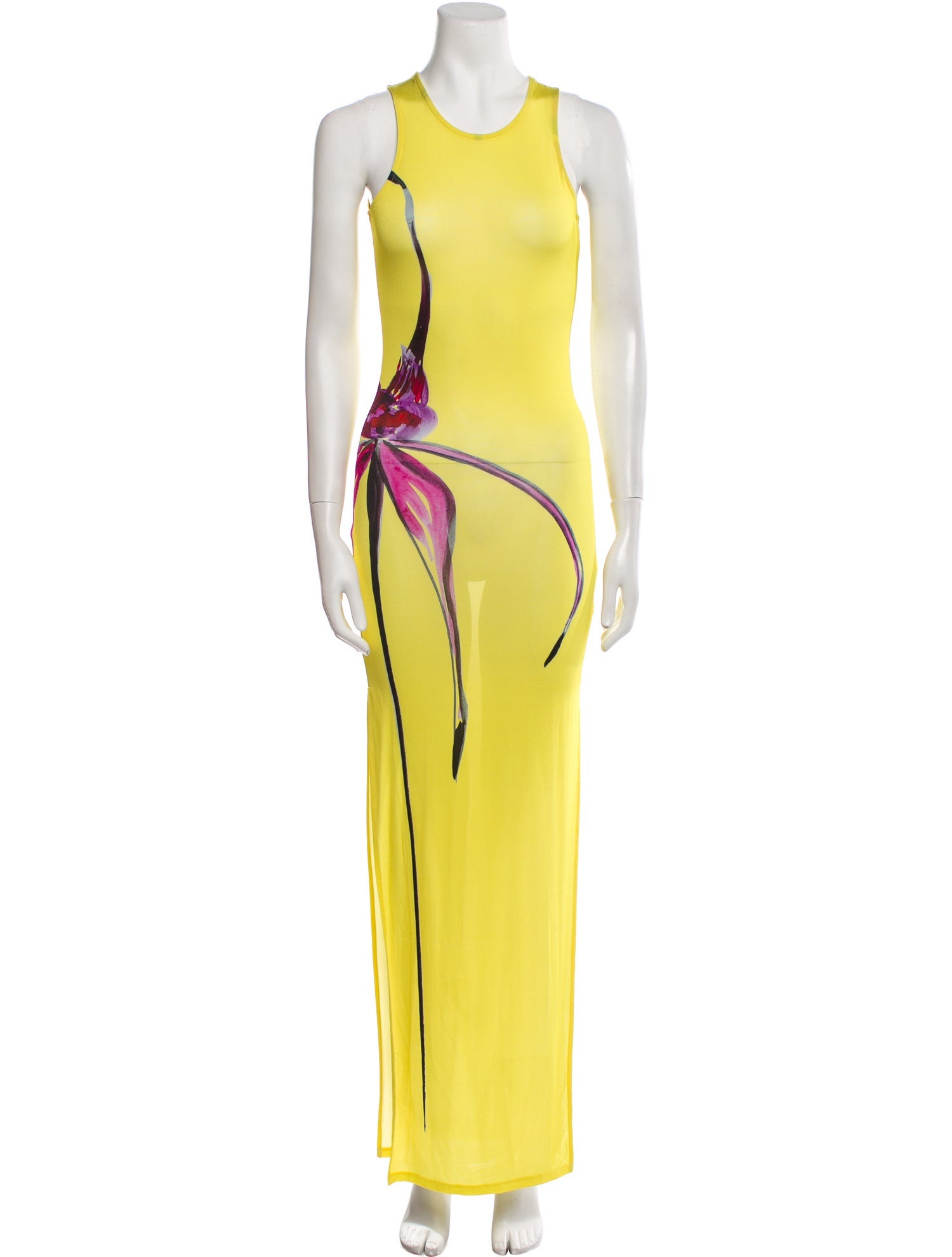 Louisa Ballou Printed Long Dress