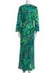 Louisa Ballou Printed Long Dress