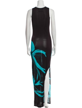 Louisa Ballou Printed Long Dress