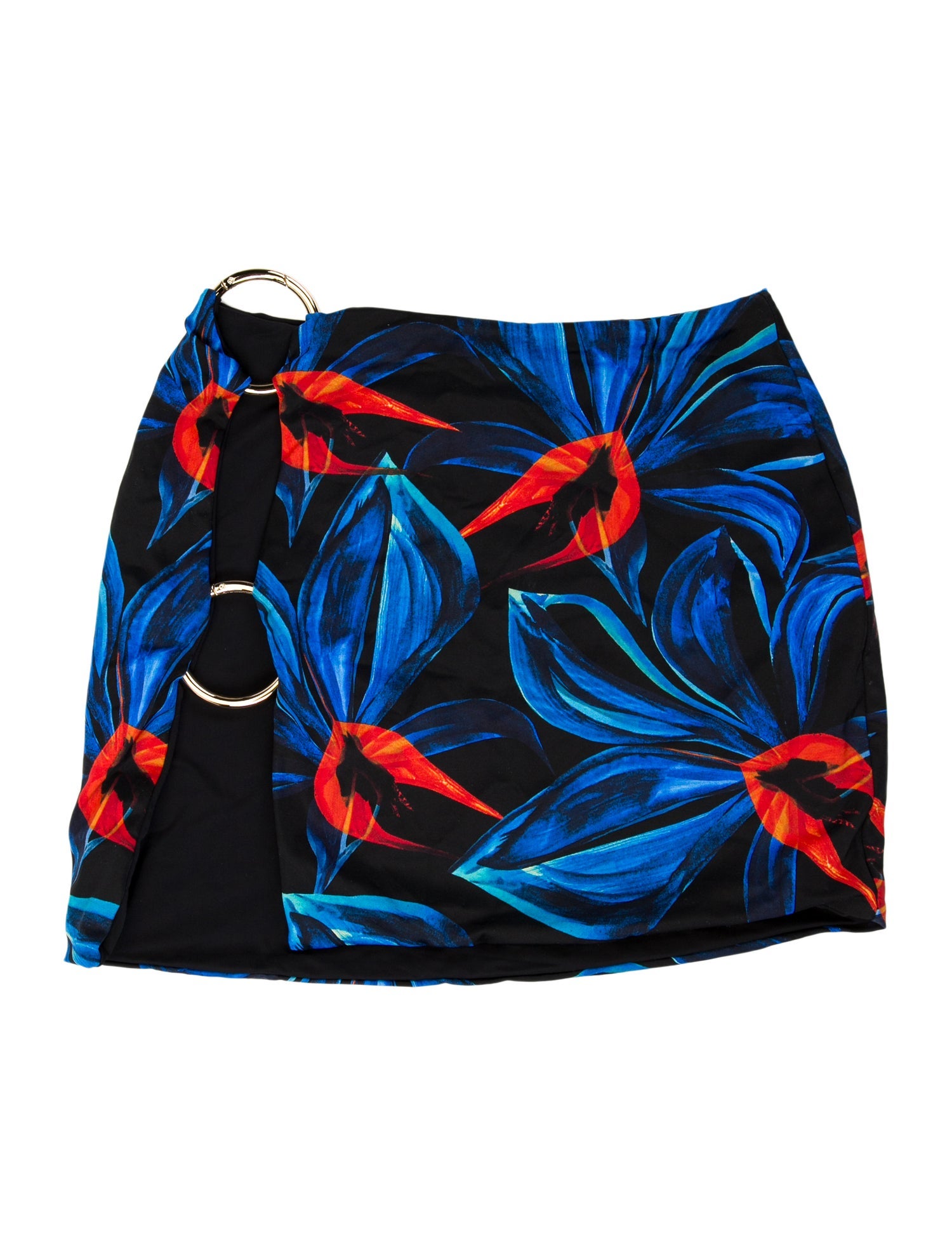 Louisa Ballou Printed Cutout Accent Cover-Up