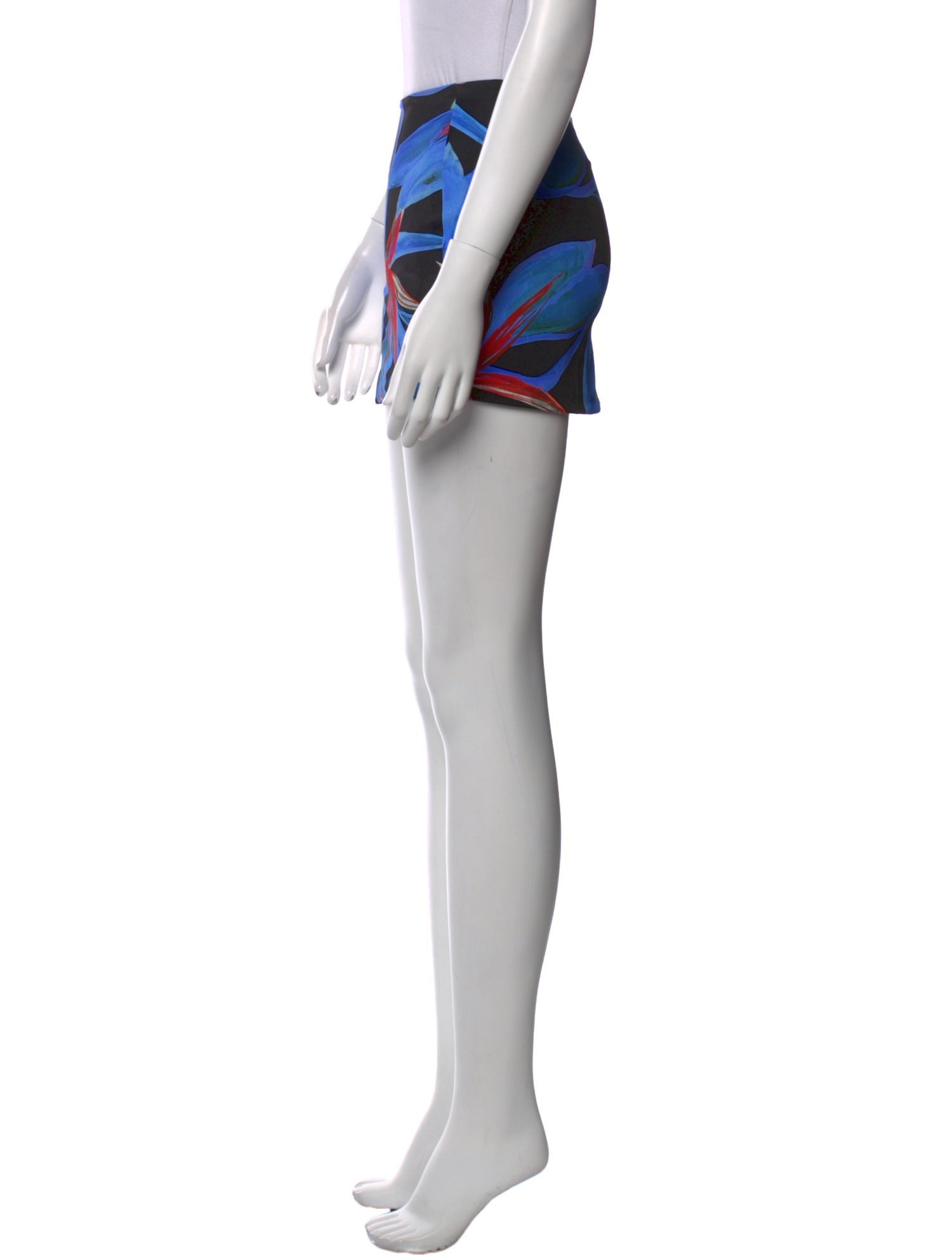 Louisa Ballou Printed Mini Skirt w/ Tags