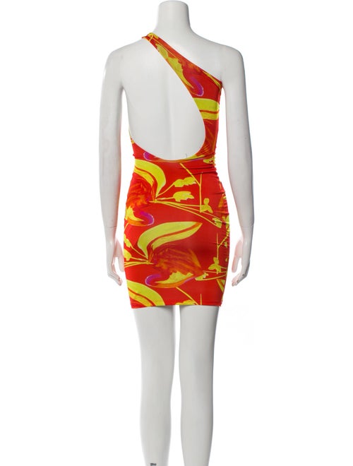 Louisa Ballou Printed Mini Dress
