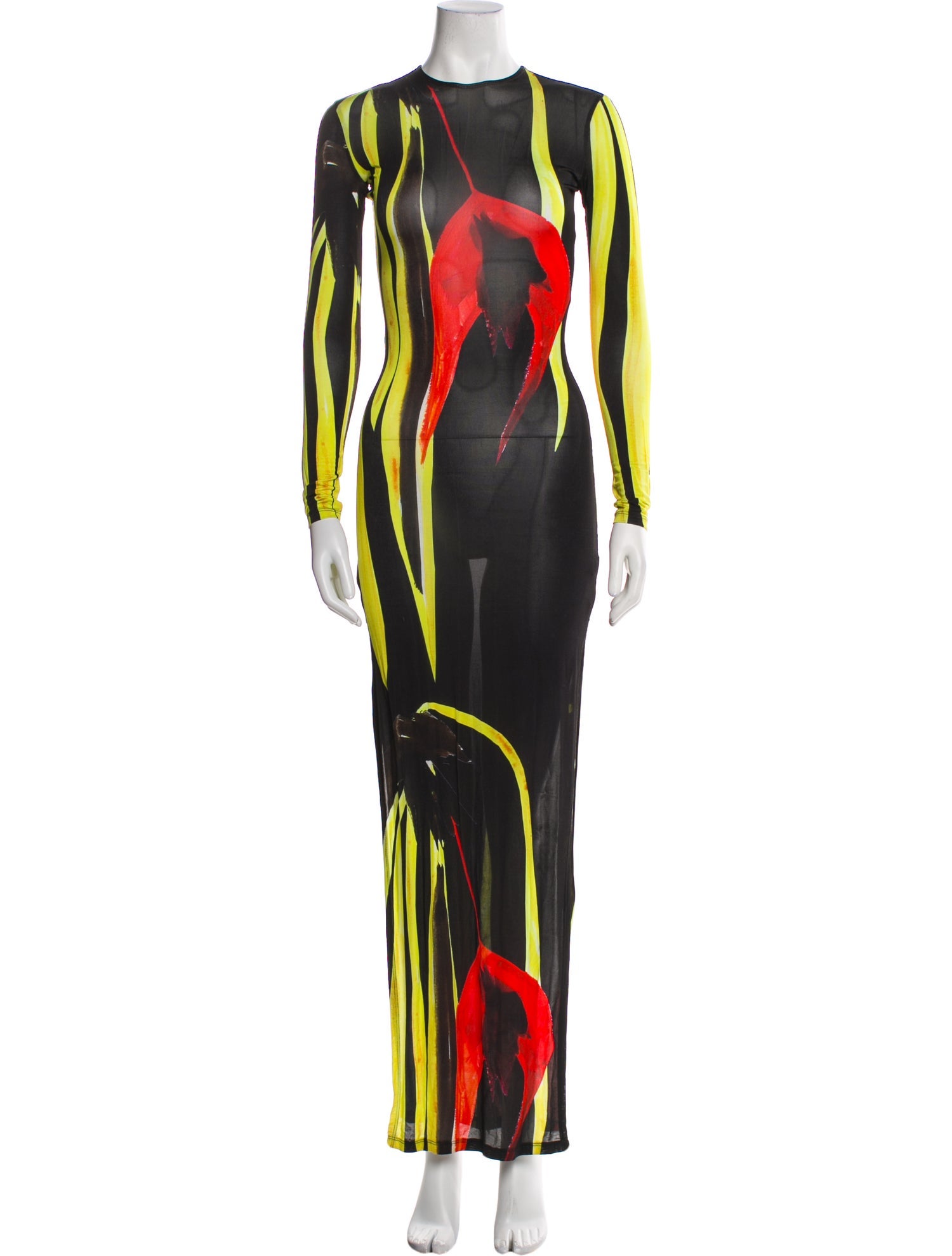 Louisa Ballou Printed Long Dress