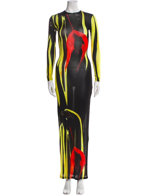 Louisa Ballou Printed Long Dress