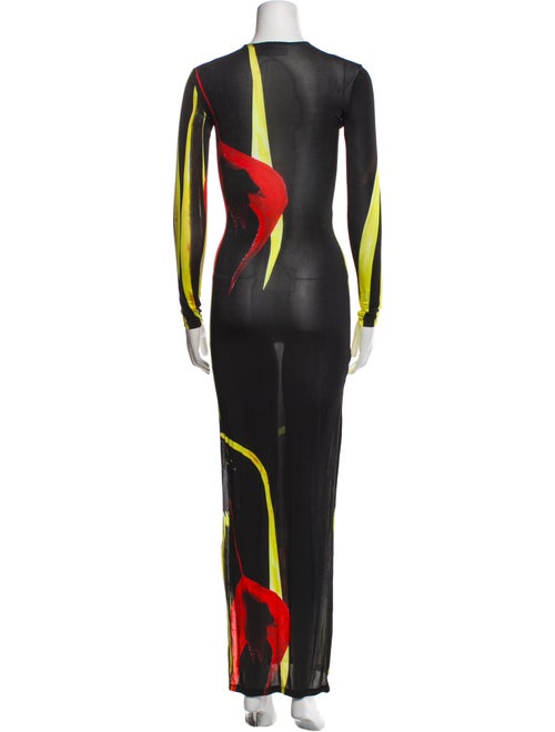 Louisa Ballou Printed Long Dress