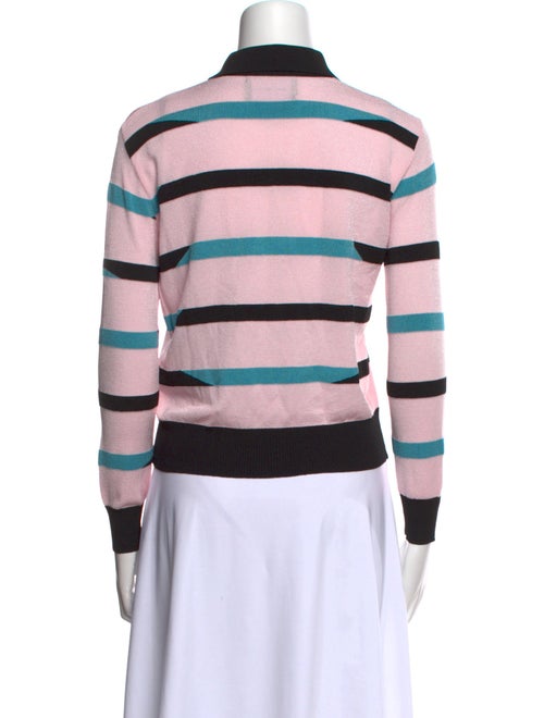Louisa Ballou Striped Crew Neck Sweater
