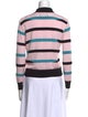 Louisa Ballou Striped Crew Neck Sweater