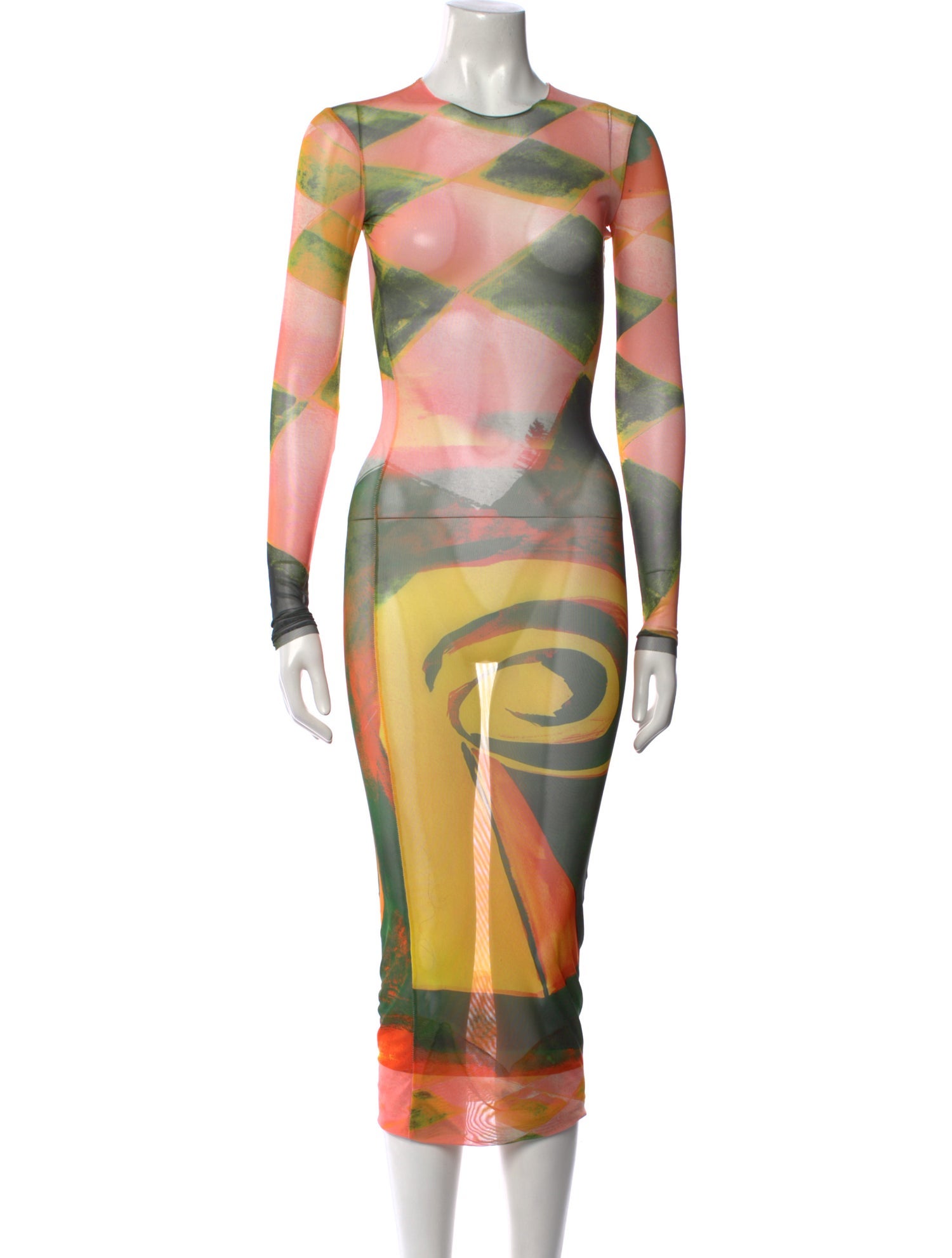 Louisa Ballou Printed Long Dress