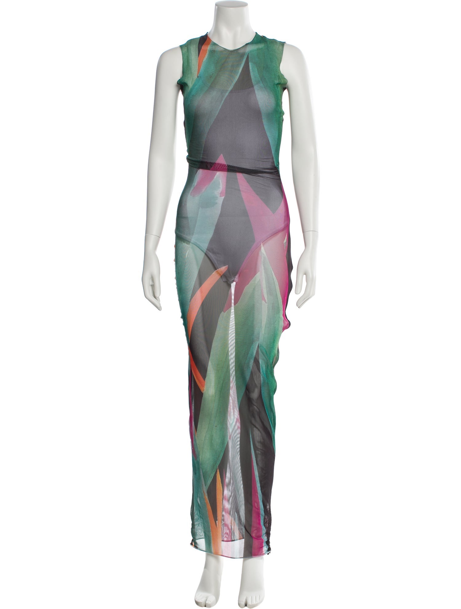 Louisa Ballou Printed Long Dress