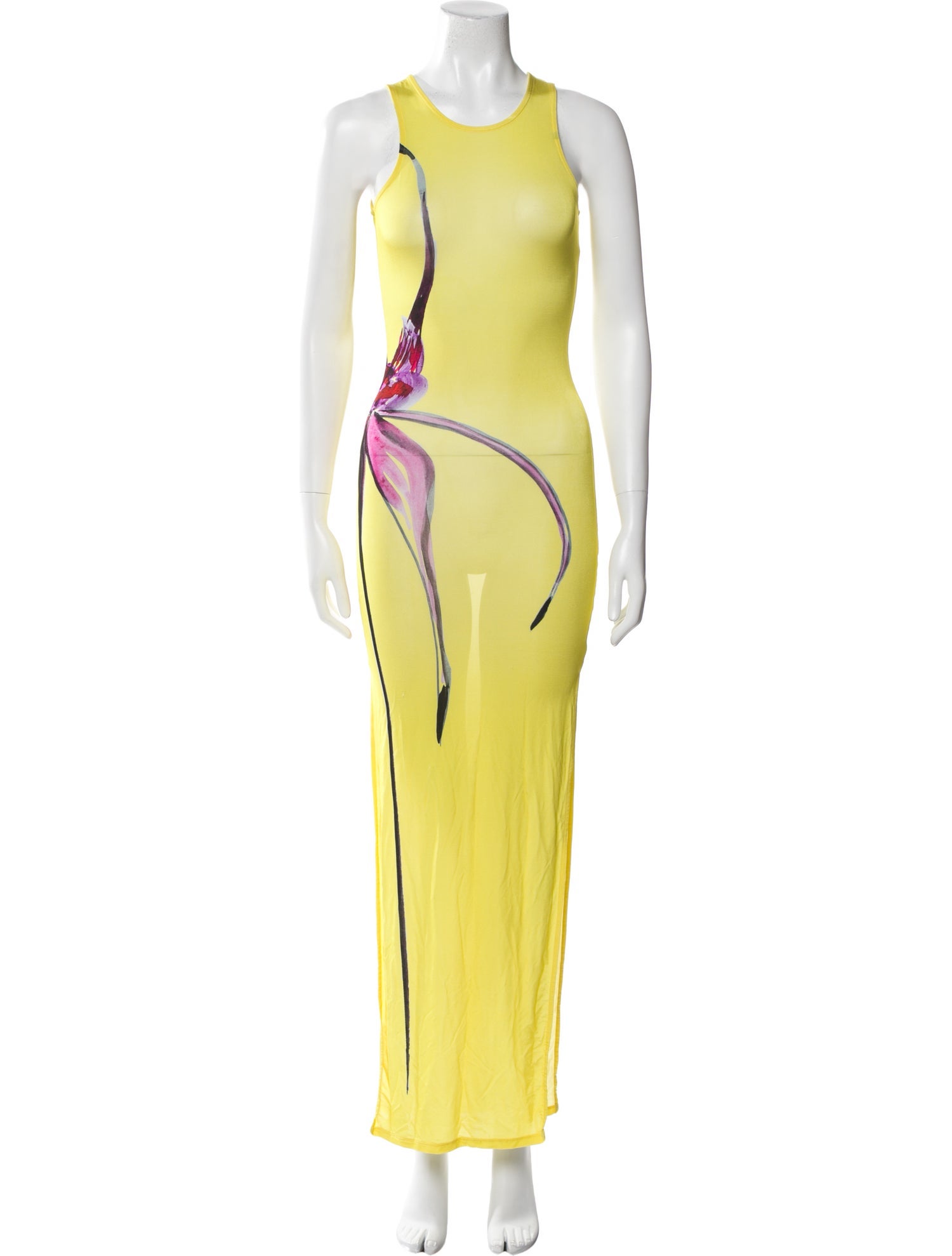 Louisa Ballou Printed Long Dress