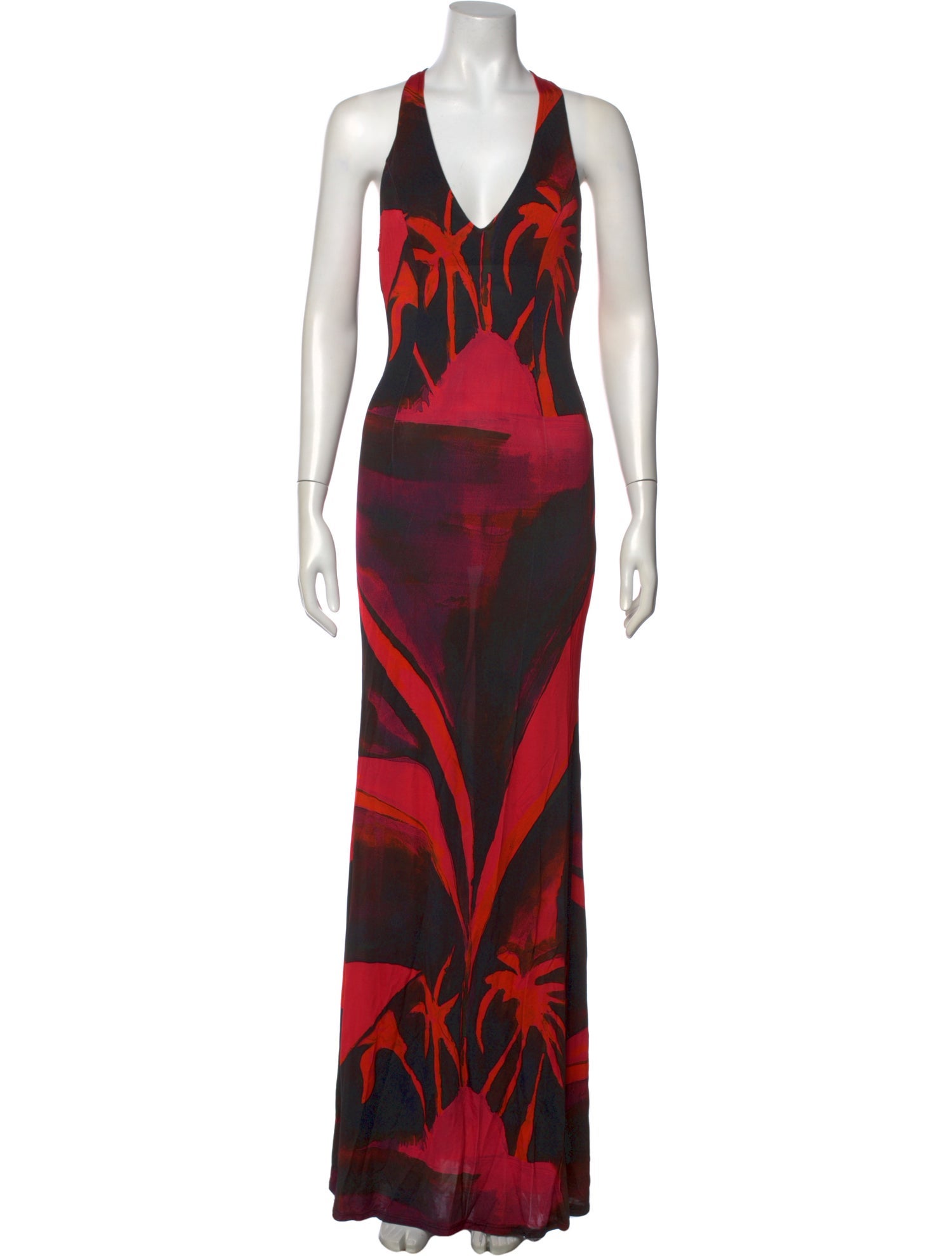 Louisa Ballou Printed Long Dress