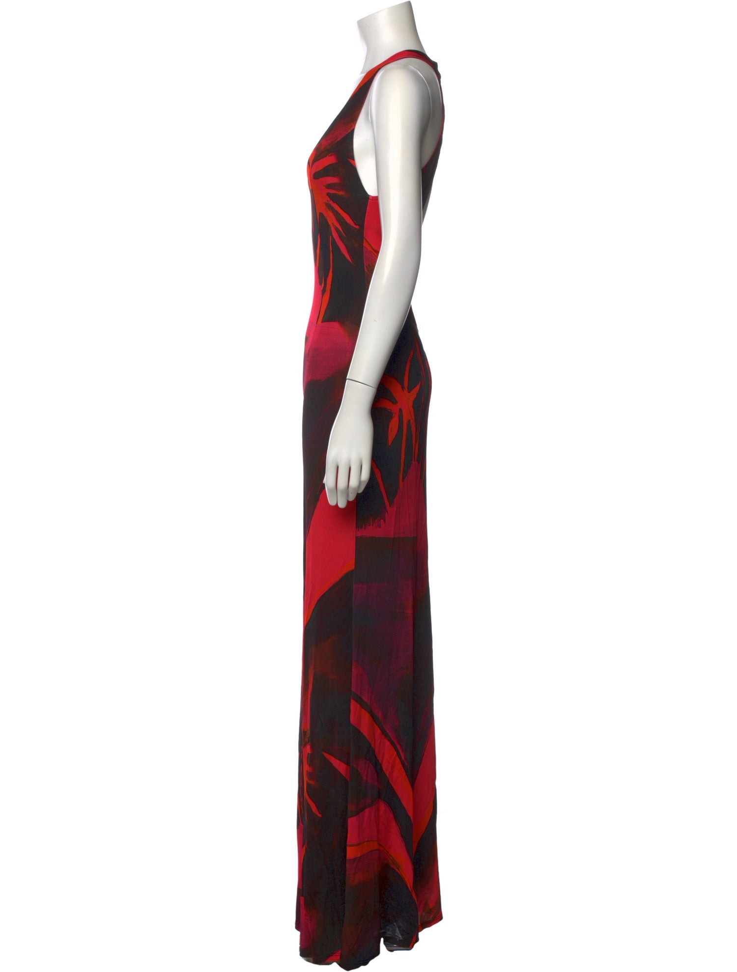 Louisa Ballou Printed Long Dress