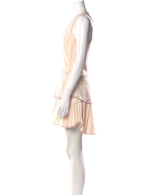 LoveShackFancy Striped Mini Dress