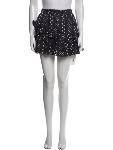 LoveShackFancy Skirts Printed Mini Skirt Petite