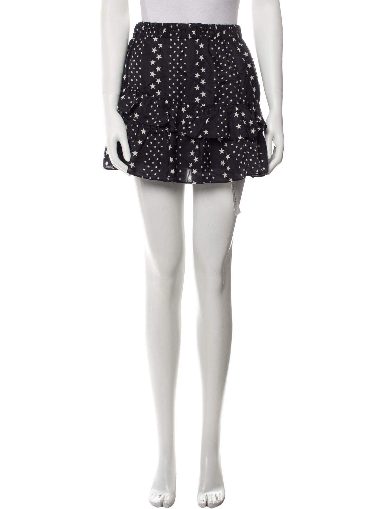 LoveShackFancy Printed Mini Skirt