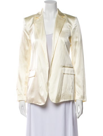 LoveShackFancy Jackets Silk Blazer XS