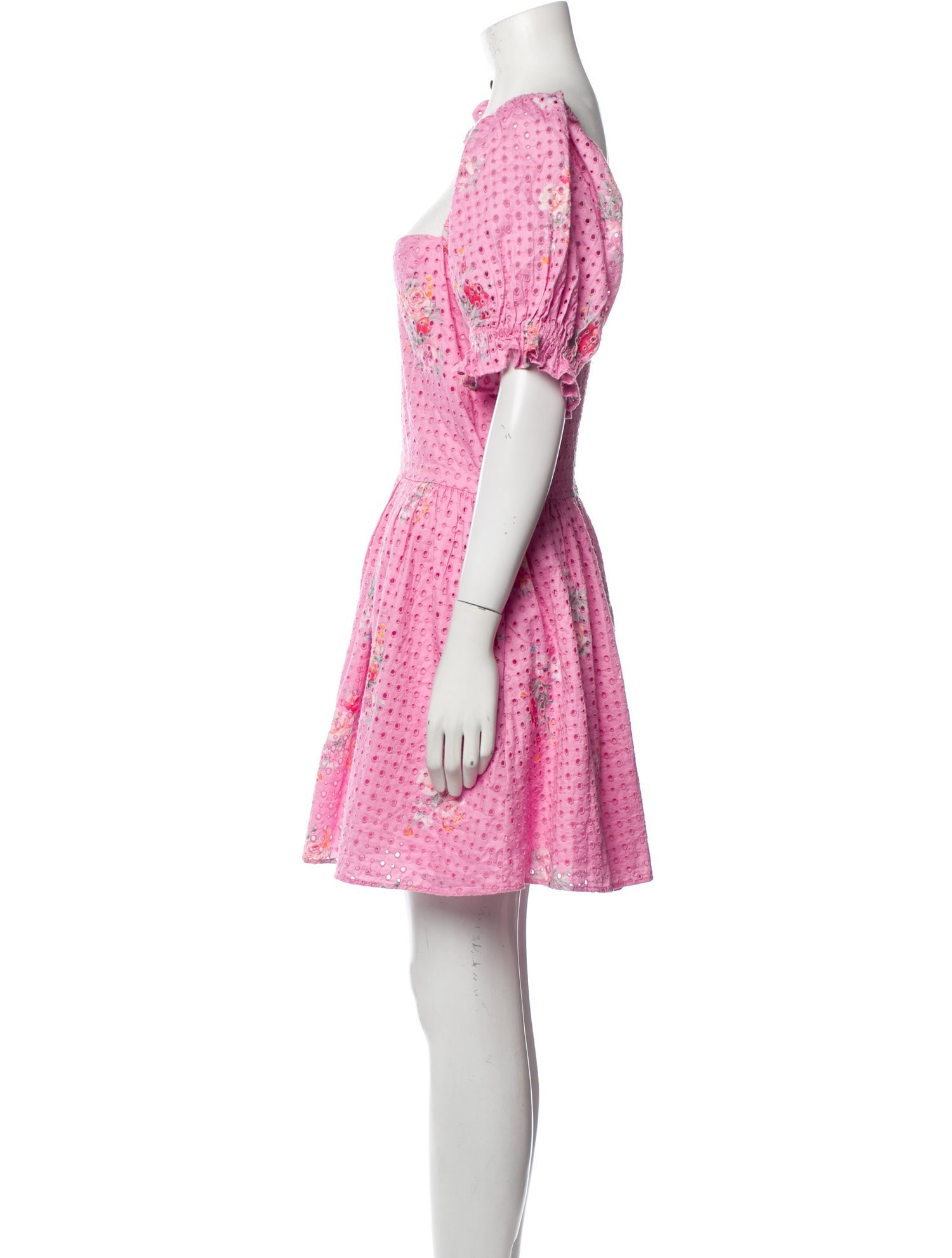 LoveShackFancy Floral Print Mini Dress w/ Tags