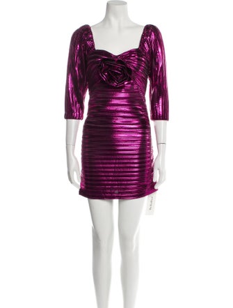 LoveShackFancy Printed Mini Dress