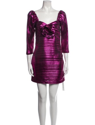 LoveShackFancy Printed Mini Dress