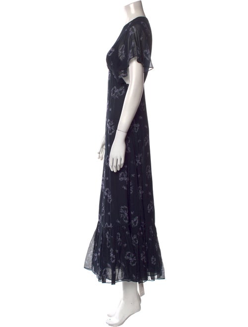 LoveShackFancy Lace Pattern Long Dress