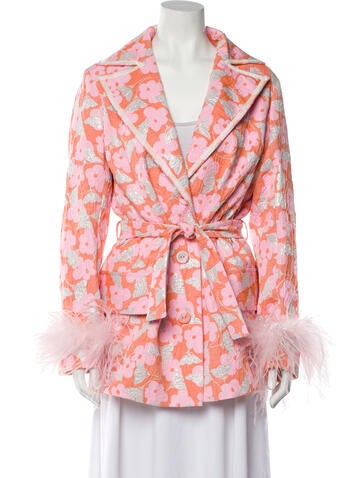 Andreeva Jackets Floral Print Jacket S