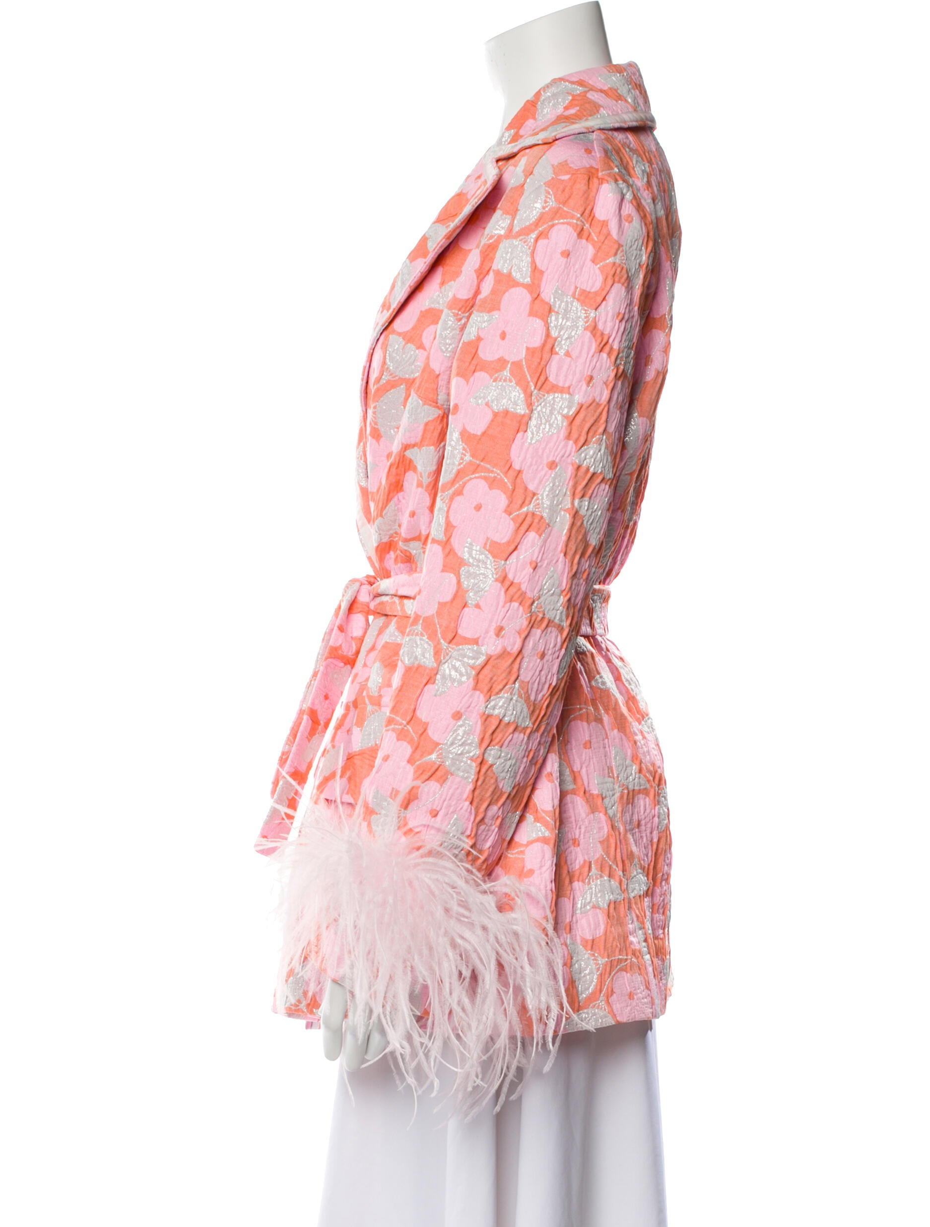 Andreeva Floral Print Jacket w/ Tags