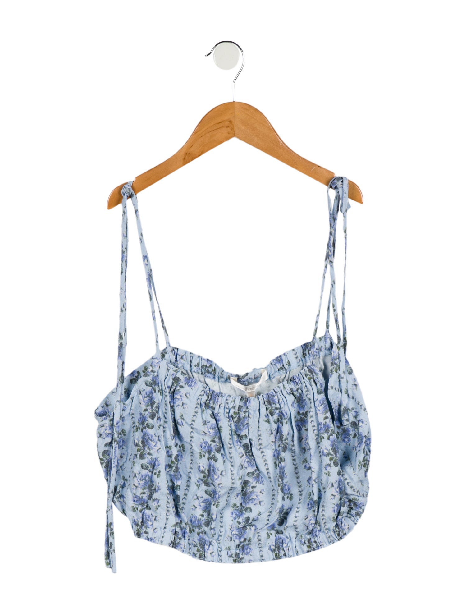 LoveShackFancy Printed Cowl Neck Top w/ Tags