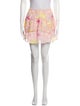LoveShackFancy Floral Print Mini Skirt