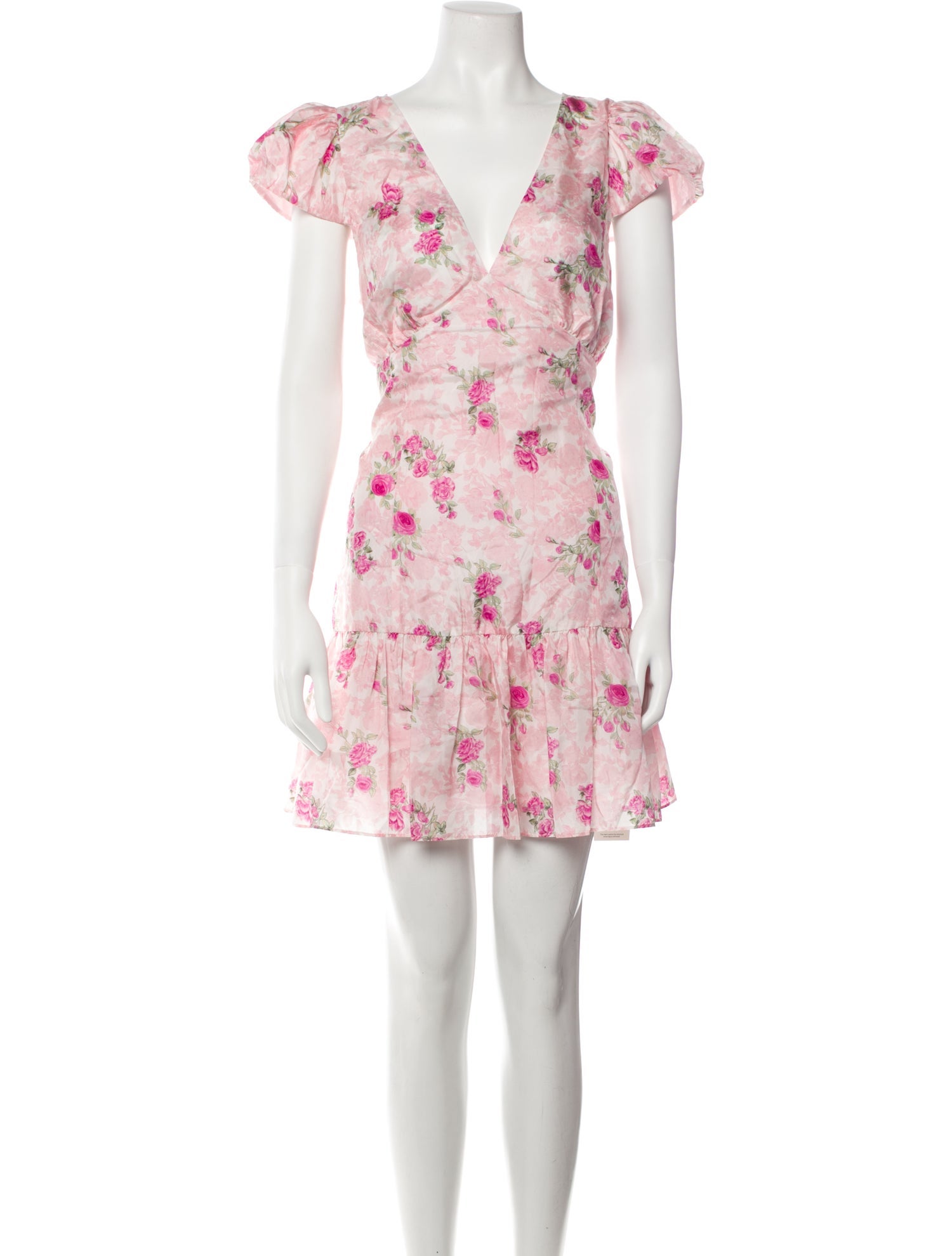Rosa Silk Mini Dress