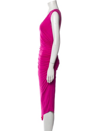 LoveShackFancy V-Neck Midi Length Dress