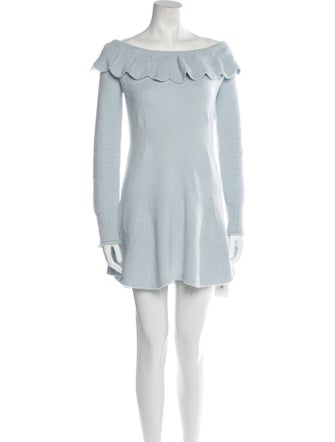 LoveShackFancy Cashmere Mini Dress