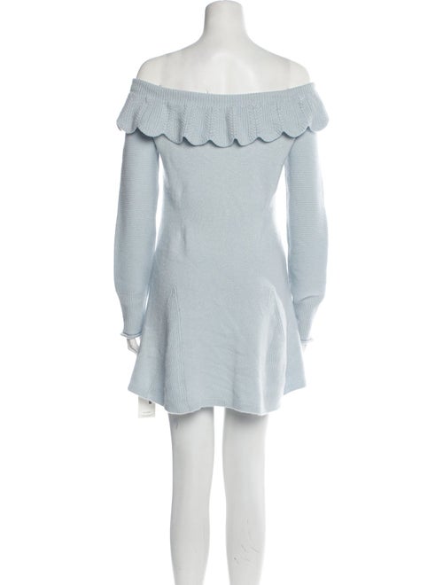 LoveShackFancy Cashmere Mini Dress