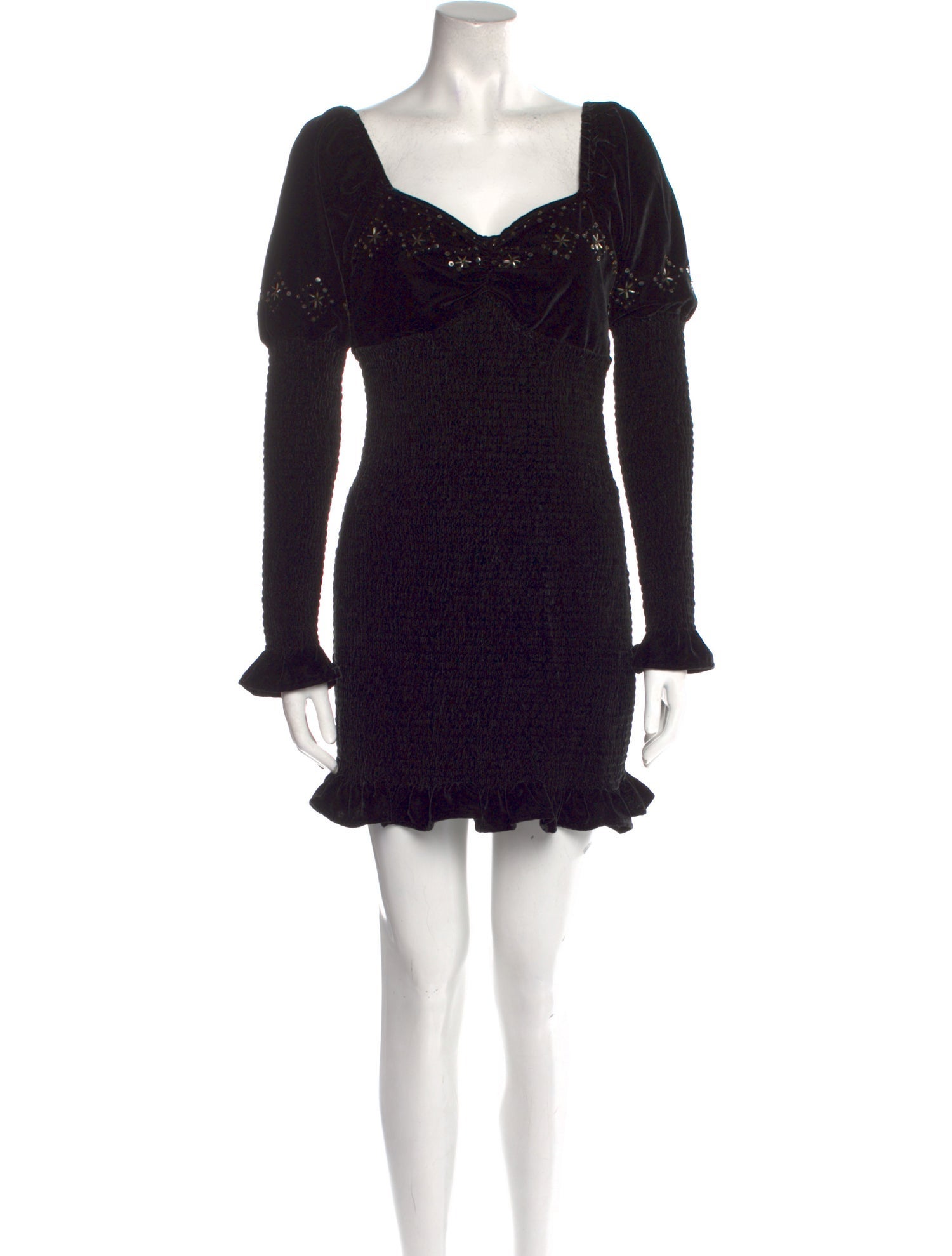 LoveShackFancy Scoop Neck Mini Dress w/ Tags