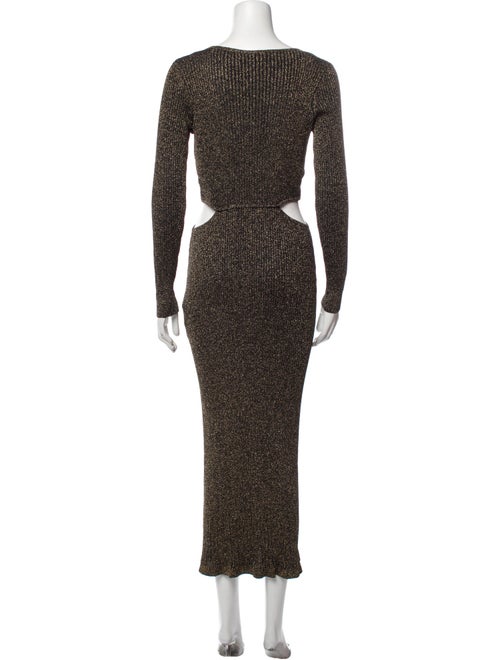 LoveShackFancy Printed Long Dress