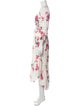 LoveShackFancy Floral Print Long Dress