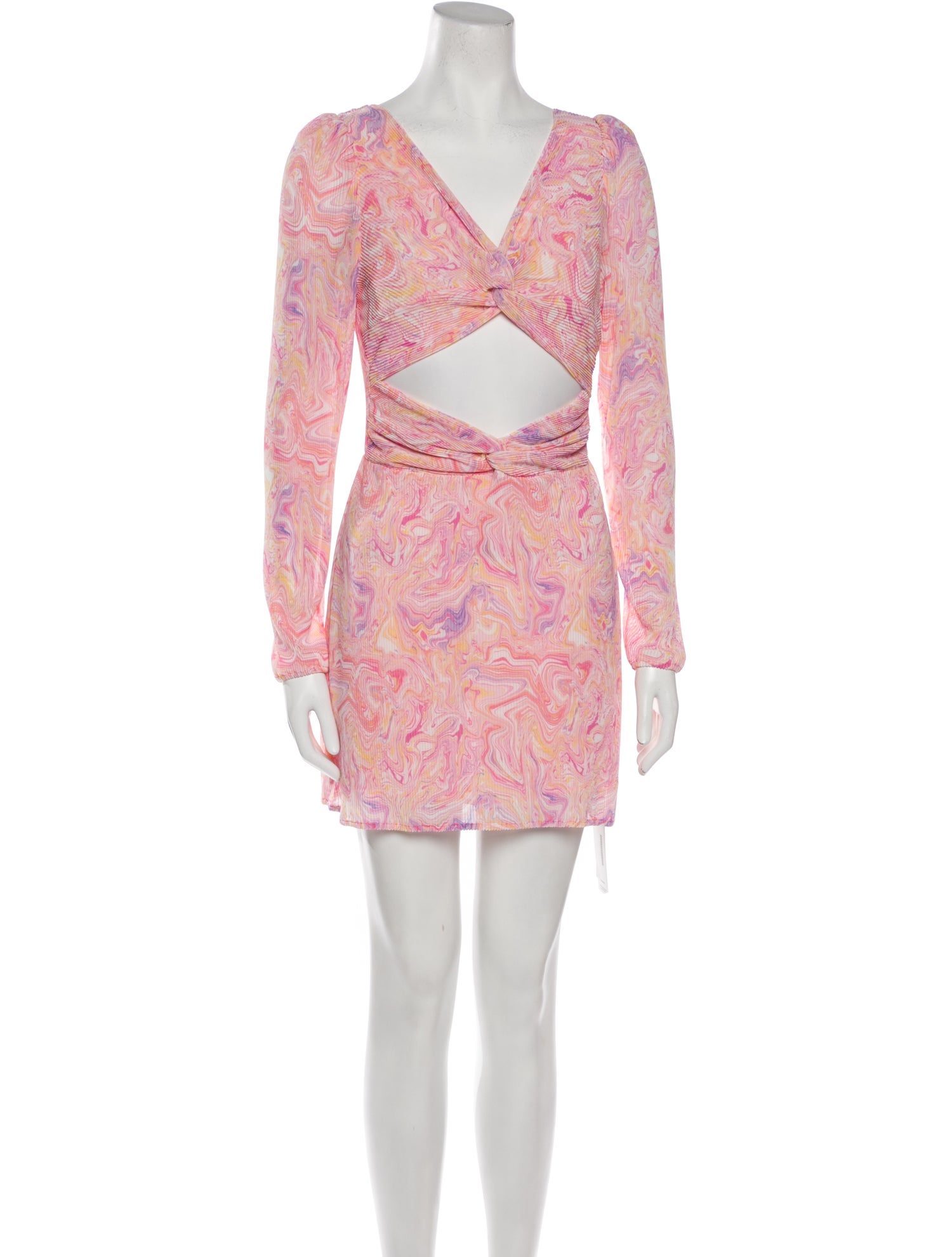 LoveShackFancy Printed Mini Dress