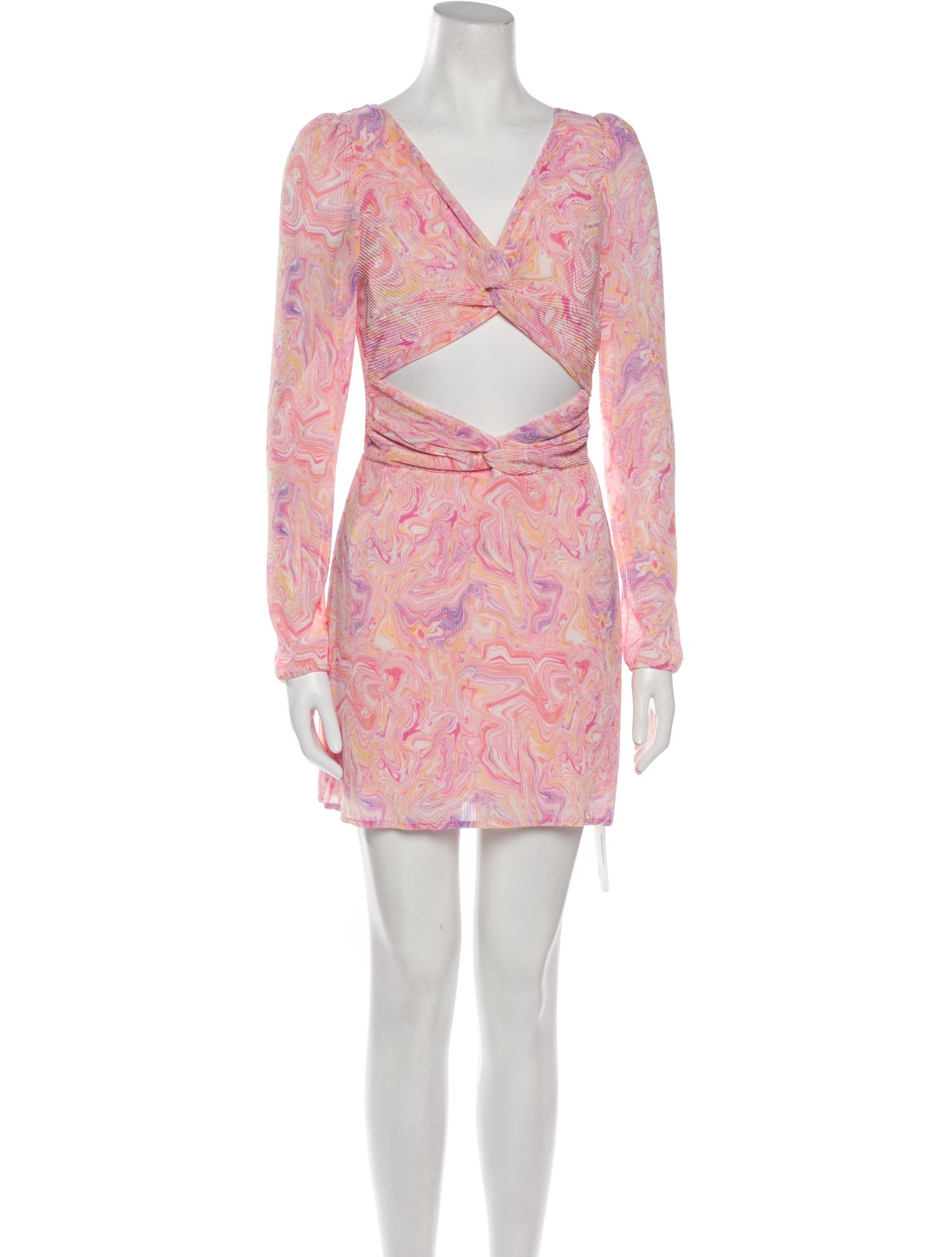 LoveShackFancy Printed Mini Dress