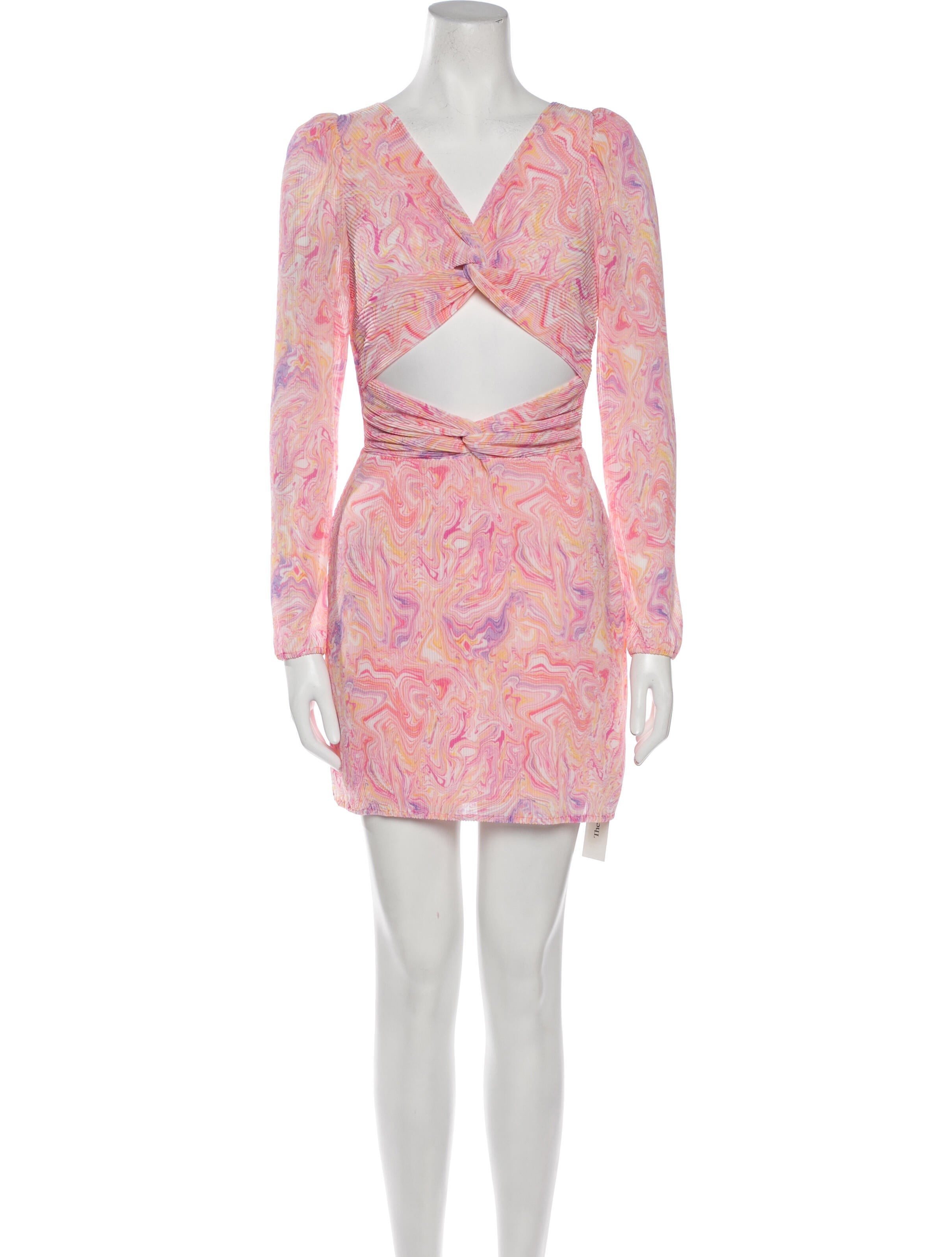 LoveShackFancy Printed Mini Dress