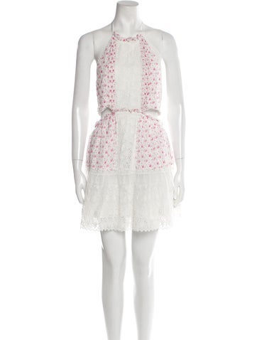 LoveShackFancy Dresses Lace Pattern Mini Dress M