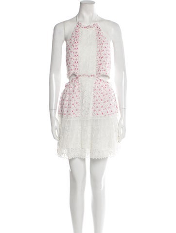 LoveShackFancy Dresses Lace Pattern Mini Dress M