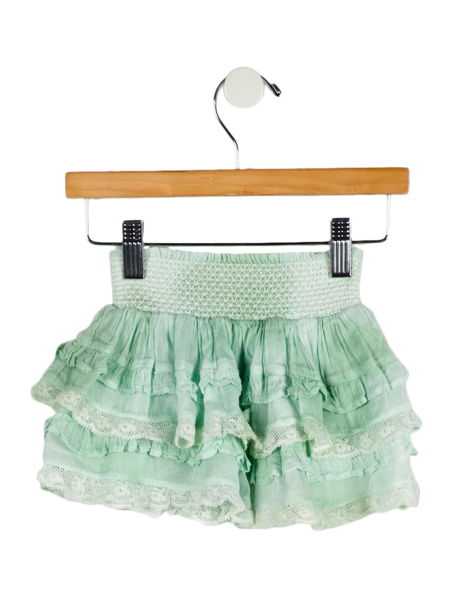 LoveShackFancy Infant Girls' Lace Trimmed Skirt w/ Tags