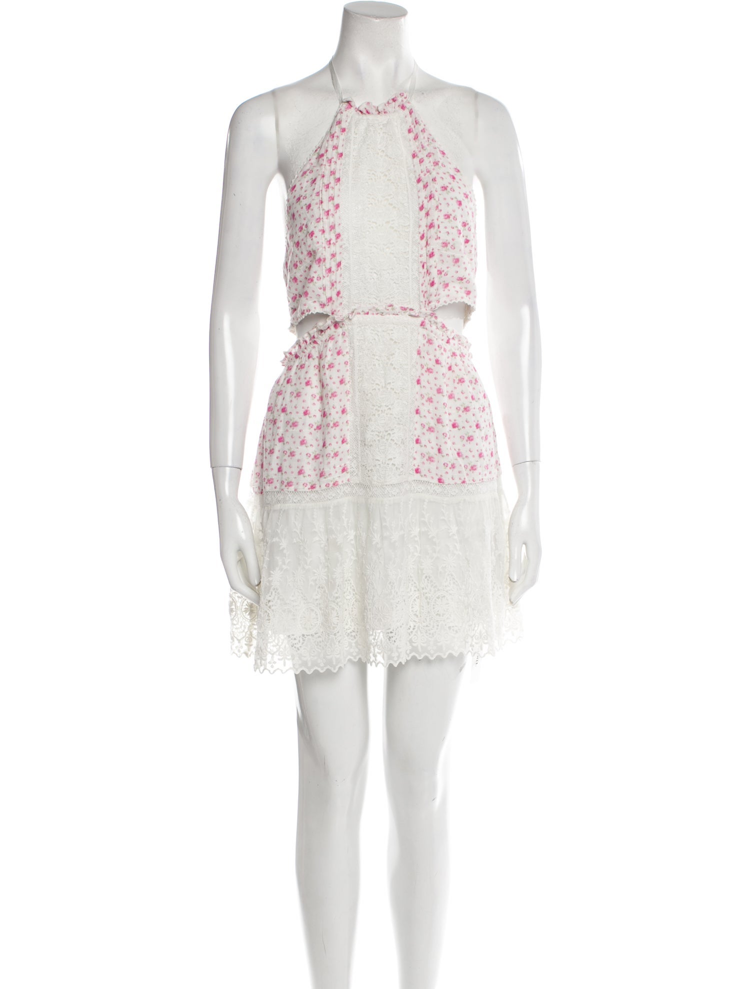 LoveShackFancy Lace Pattern Mini Dress w/ Tags