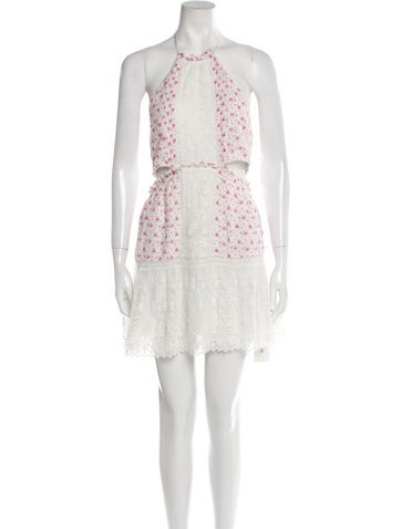 LoveShackFancy Dresses Lace Pattern Mini Dress S