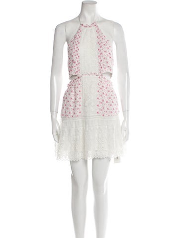 LoveShackFancy Dresses Lace Pattern Mini Dress M