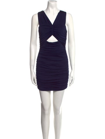 LoveShackFancy Dresses V-Neck Mini Dress Petite