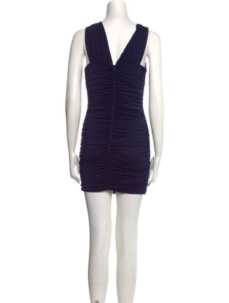 LoveShackFancy V-Neck Mini Dress