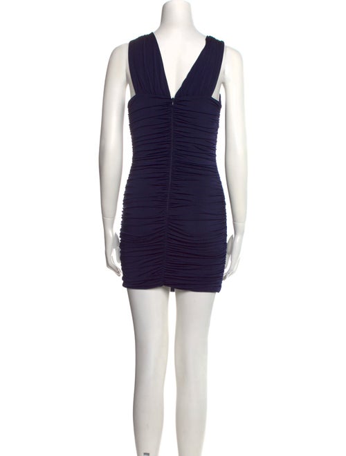 LoveShackFancy V-Neck Mini Dress